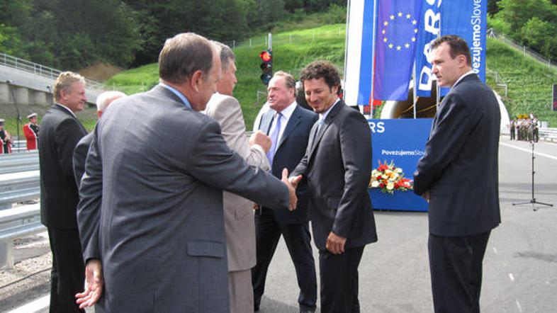 Odprtje novega odseka avtoceste