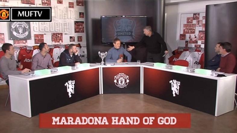 Ferguson Rooney Giggs Evans Manchester United kviz Maradona
