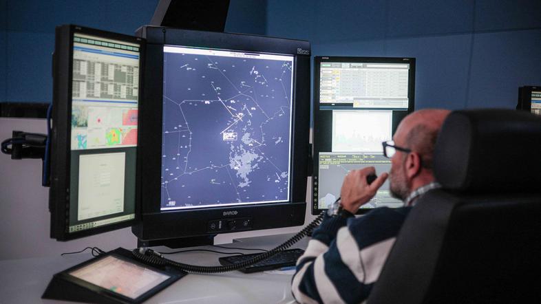 kontrola zračnega prometa Slovenije