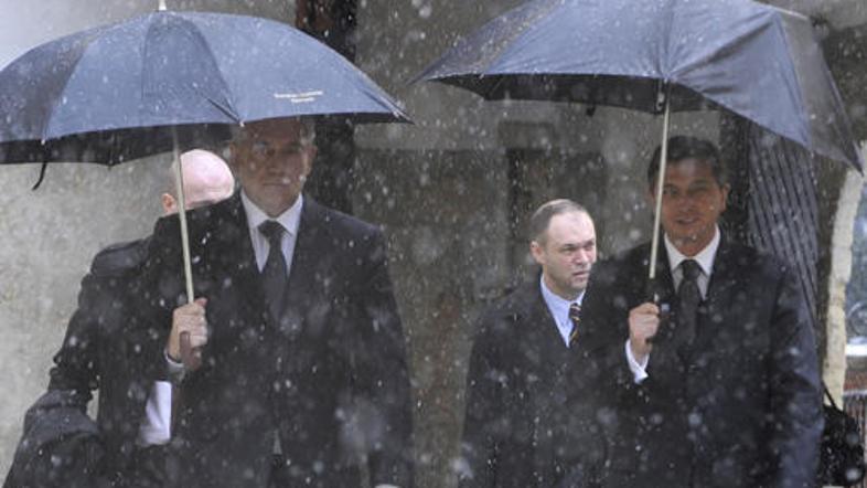 Ivo Sanader in Borut Pahor "igrata težko tekmo".