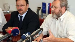 Hribar Milič je dejal, da gre za enakost pred zakonom, Andrej Klobasa z OZS (des