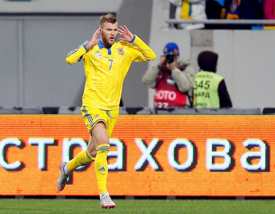 (Ukrajina - Slovenija) Euro 2016 kvalifikacije | Avtor: EPA