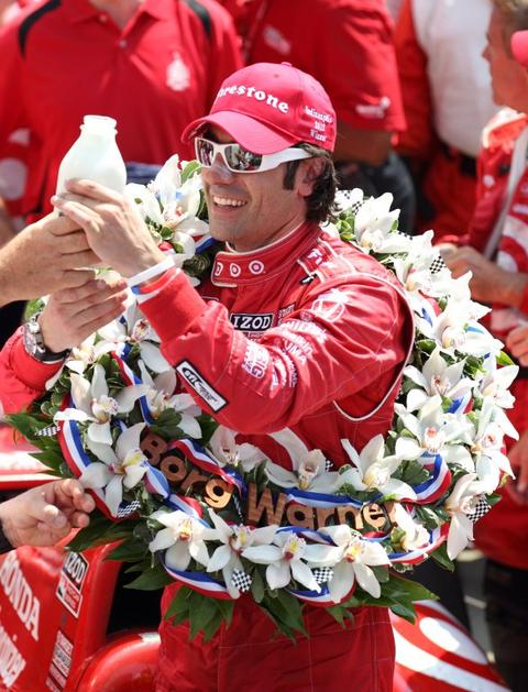 franchitti  500 milj indianapolisa 2012
