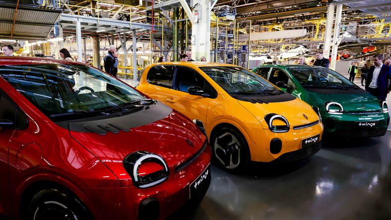 predstavitev proizvodnje Renault Twingo E-Tech electric
