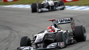 V Valencii je Michael Schumacher (Mercedes) končal na 15. mestu. (Foto: Reuters)