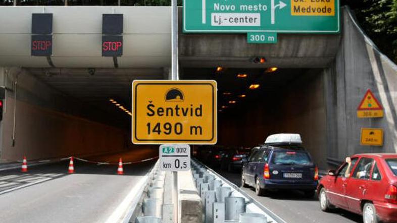 Predor Šentvid je po odprtju povzročil nemalo težav.