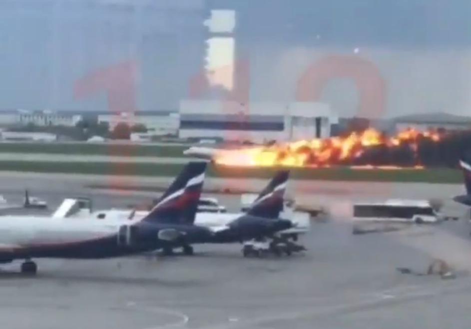Nesreča letala v Moskvi
