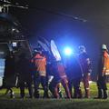 Ranjeni otroci so bili s helikopterjem odpeljani v bolnišnico.