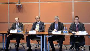 Radovan Žerjav, Janez Janša, Samo Hribar Milič, Dejan Turk