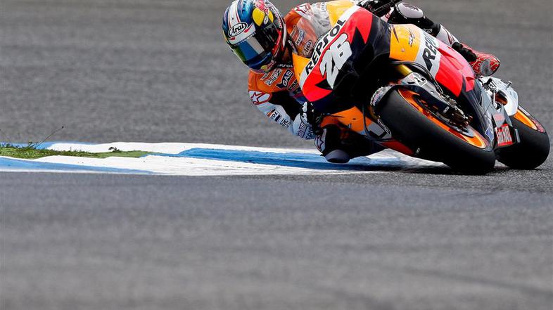 Pedrosa motoGP Honda Estoril Portugalska dirka motociklizem motor dirkač čelada