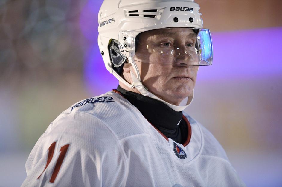 Vladimir Putin in hokej