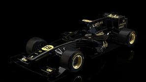 Če ne bi Lotus Renault, prvi pokazal svoj dirkalnik za 2011 v zlato-črnih barvah
