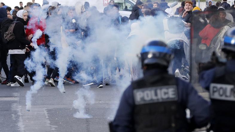 Francija protesti