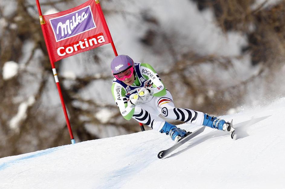 maria höfl-riesch cortina d'ampezzo superveleslalom 