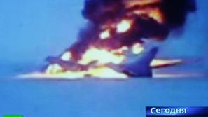 letalska nesreča, Sibirija, letalo, požar, eksplozija