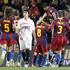 Lionel Messi David Villa Andres Iniesta Gerard Pique Carles Puyol gol zadetek ve