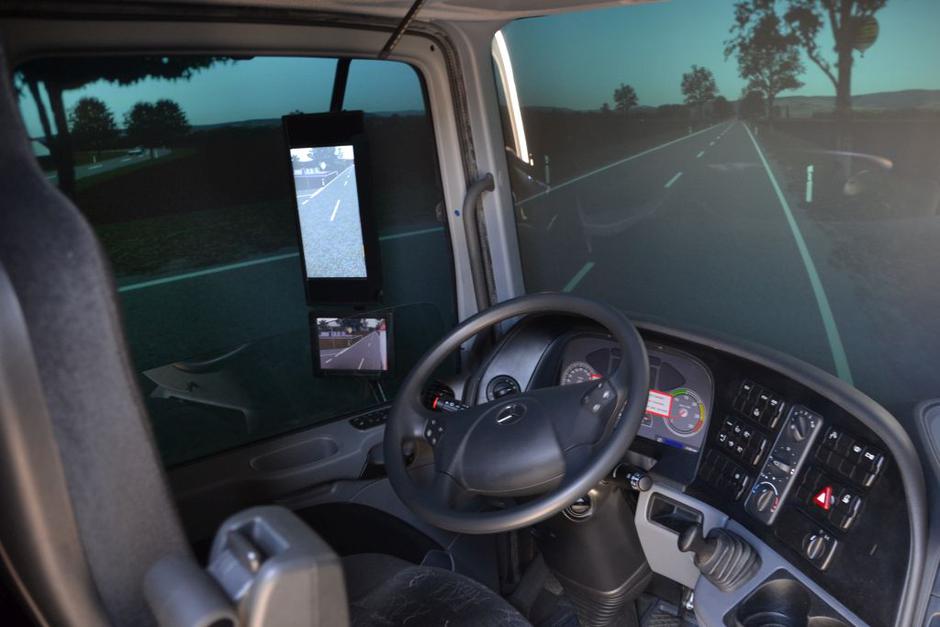 Simulator vožnje intervencijskih vozil | Avtor: Gregor Prebil