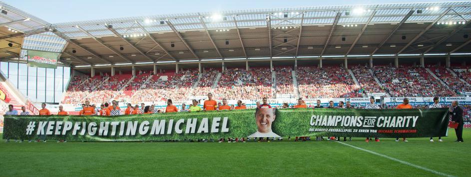 dobrodelna tekma, Michael Schumacher