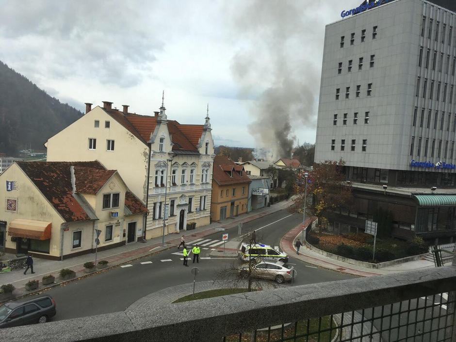 Požar v Kranju | Avtor: Bralec