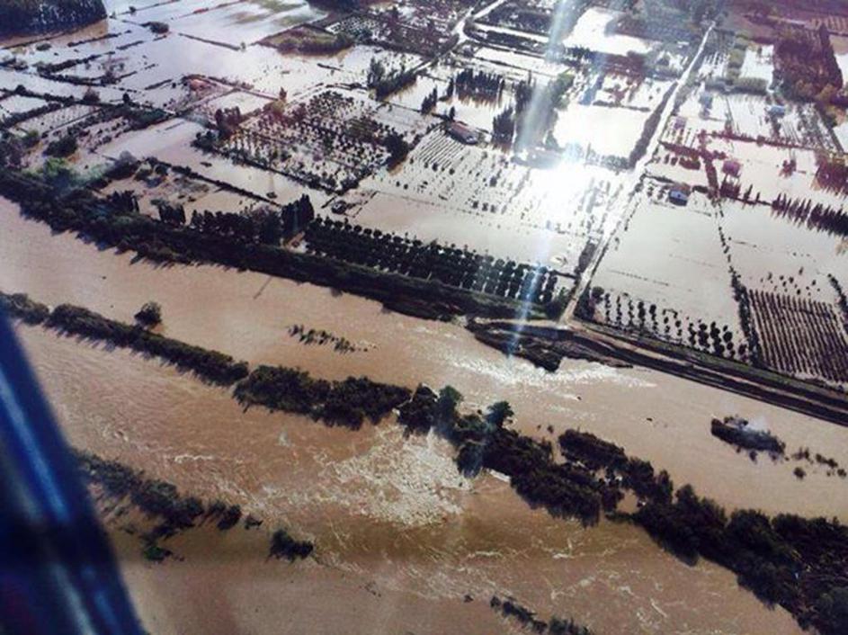 Sardinija neurje poplave Kleopatra