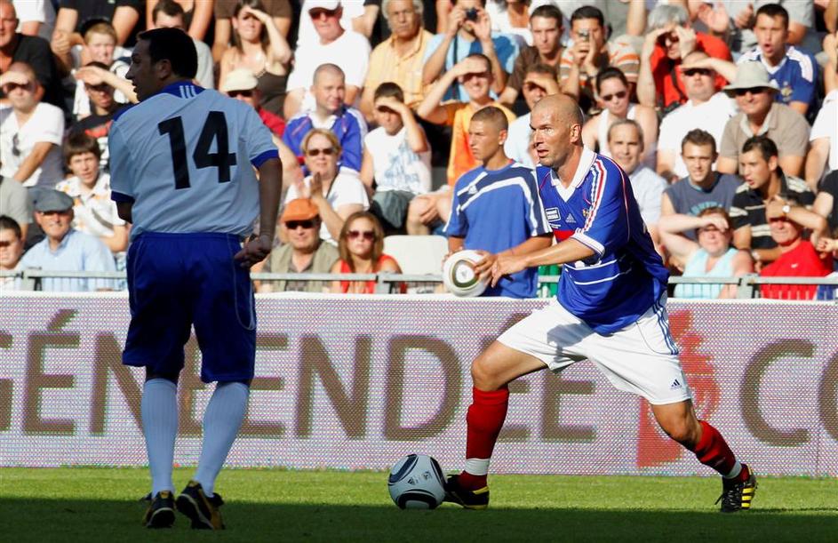 Zinedine Zidane Eusebio Sacristan 