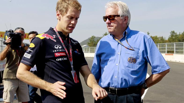 Charlie Whiting sebastian vettel