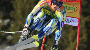 Andrej Šporn je bil dolgo v igri za stopničke, nato pa ga je z njih izrinil zmag