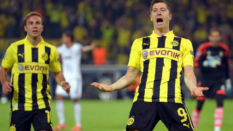 Lewandowski Götze Borussia Dortmund Real Madrid Liga prvakov polfinale