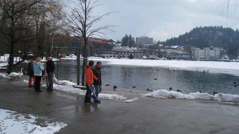 Blejski hoteli so v drugem delu zimskih šolskih počitnic slabše zasedeni kot min