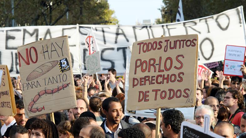 Protesti v Španiji