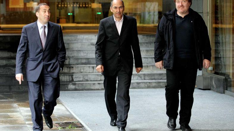 Franci Zavrl, Janez Janša, David Tasič, jbtz