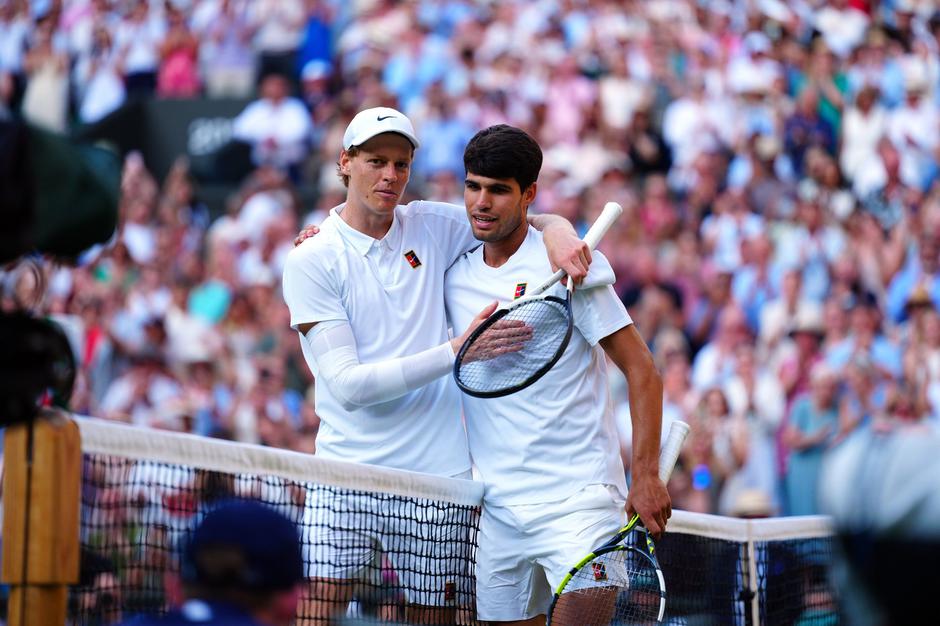 Jannik Sinner in Carlos Alcaraz | Avtor: Profimedia