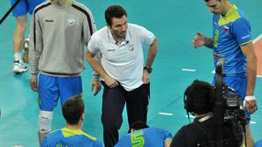 Luka Slabe Slovenski odbojkarji odbojka Slovenija Stožice Hrvaška kvalifikacije