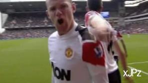 Trenutek, ki ga je Rooney po tekmi obžaloval. Zaradi njega bo počival dve tekmi 