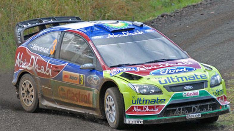 Mikko Hirvonen je po kazni Sebastiena Loeba osvojil reli po Avstraliji.