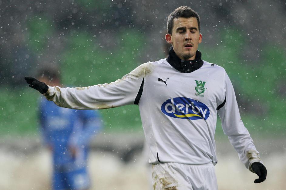 Lovrečič Olimpija Ljubljana Željezničar prijateljska tekma Stožice