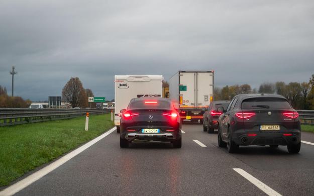 gneča italija avtocesta