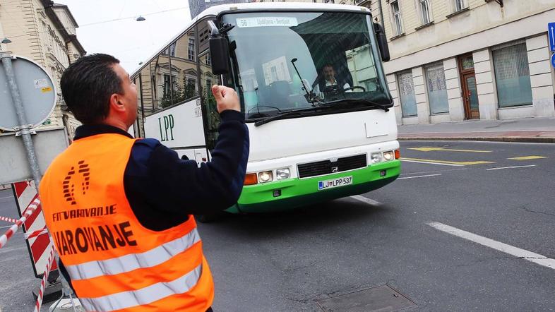 Slovenska cesta zaprtje zapora