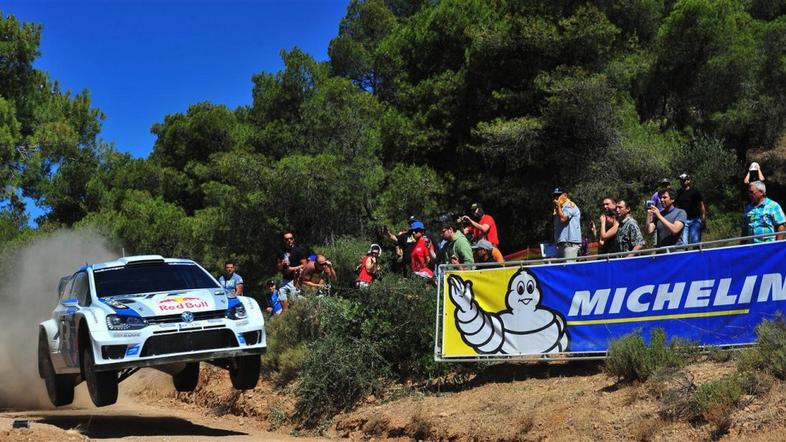 Ogier Volkswagen Polo Grčija Loutraki WRC Michelin reli