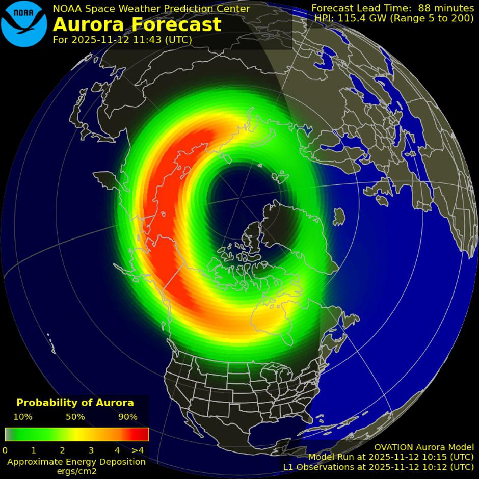Severni sij | Avtor: NOAA/Ovation