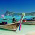 Tajska, čoln, plaža