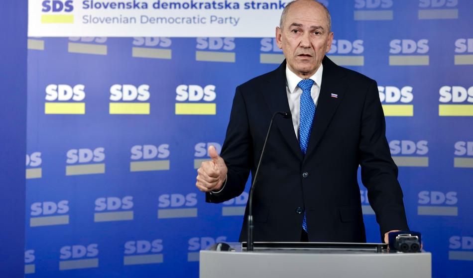 Janša obljublja razbremenitev plač in nobenih "norih davkov"