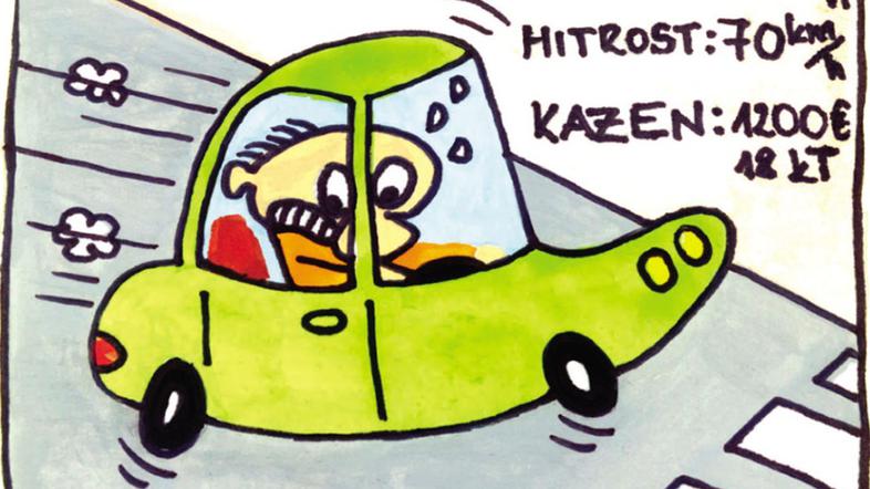 Hitrost, kazen