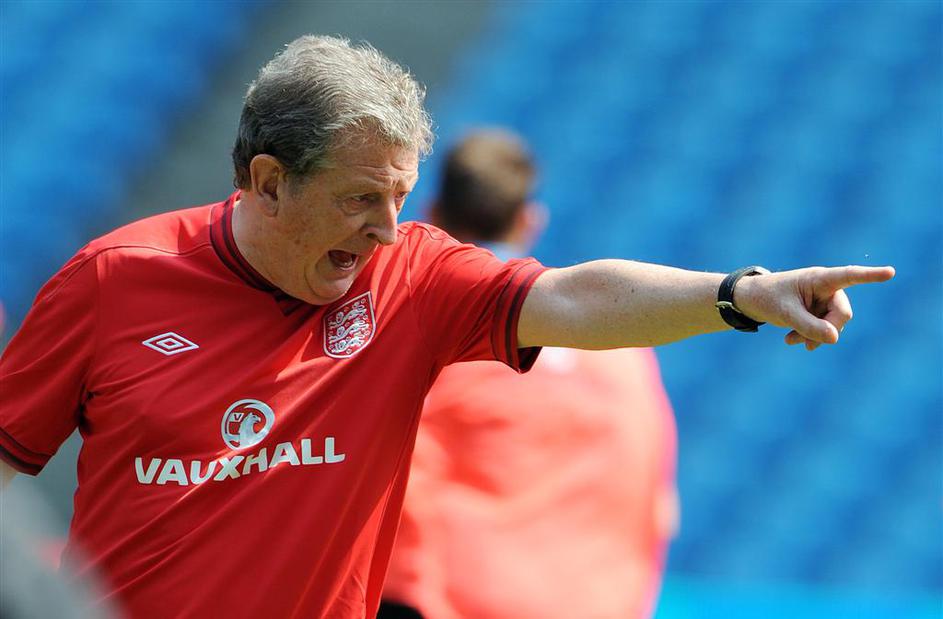 Hodgson Anglija trening priprave Euro 2012 Etihad Manchester