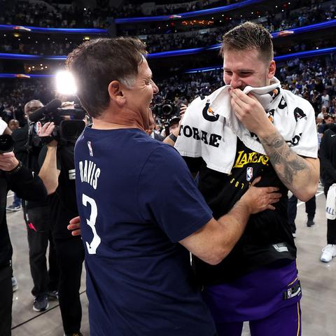 Mark Cuban in Luka Dončić