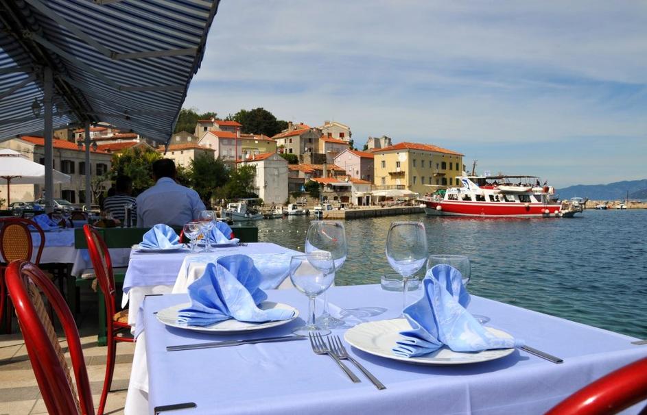 Restavracija na Hrvaškem