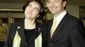 Ljubica Jelušič in Karl Erjavec