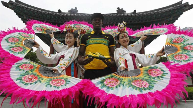 sp atletika koreja usain bolt 2011