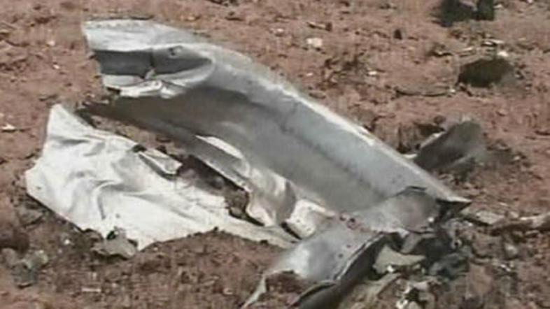 Od letala so ostale le razbitine.