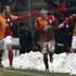 Slavje Galatasaraya po zadetku Wesleya Sneijderja